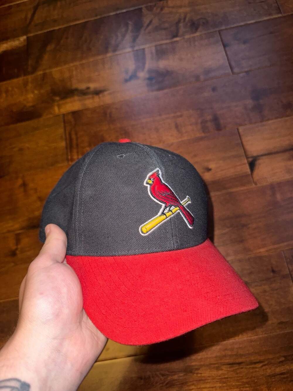 47 Brand St. Louis Cardinals MLB Adjustable Baseball Cap Gray Red